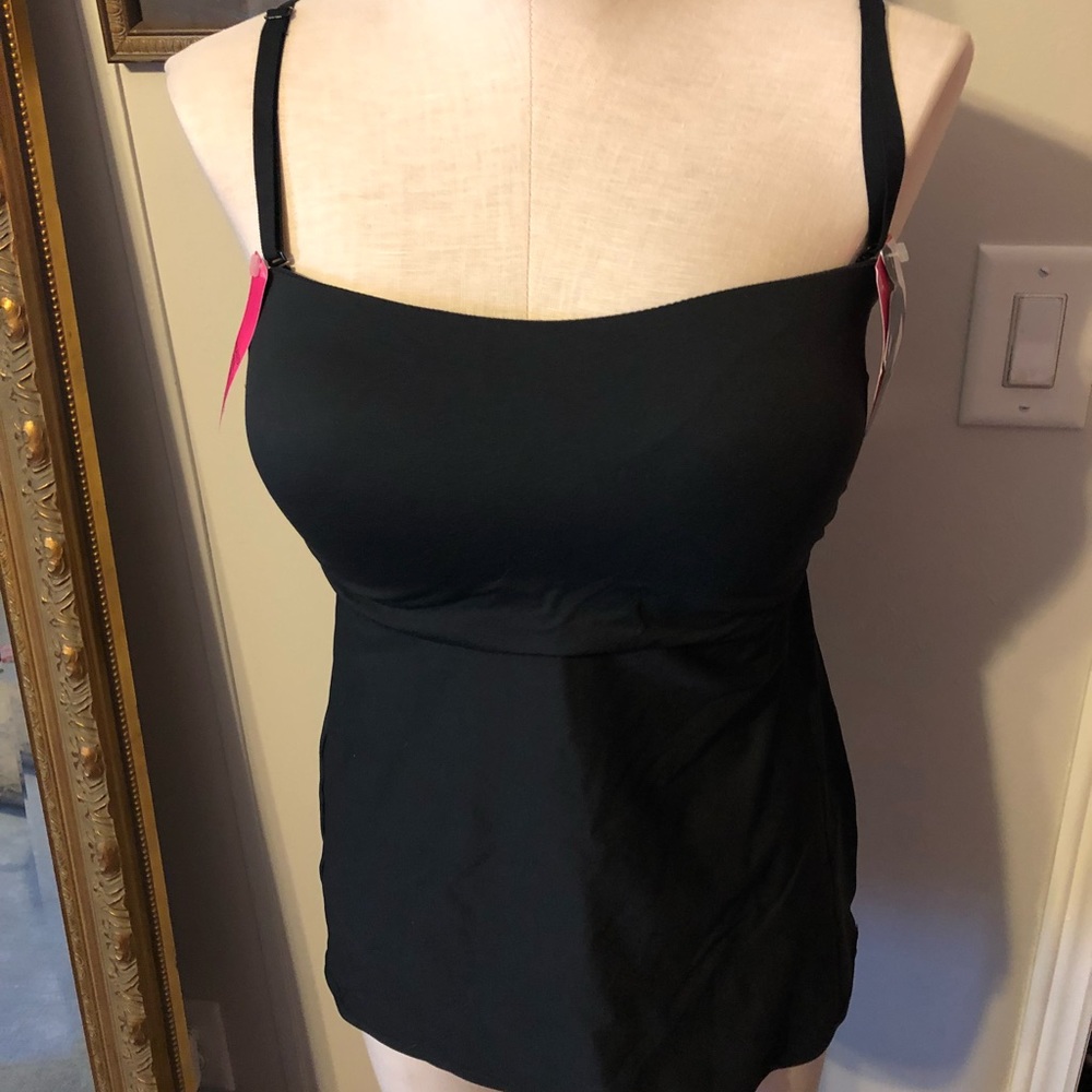 Flexees shaping tank with built in bra.